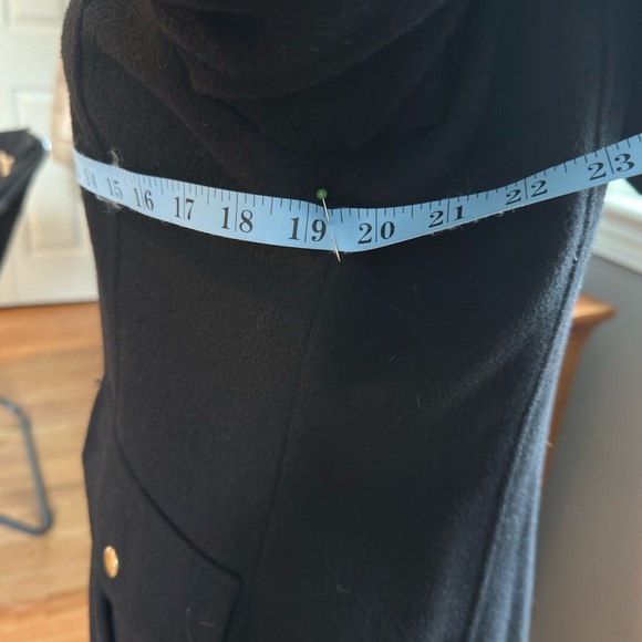 Ellen Tracy Women's Black Wool Coat - Picture 15 of 16